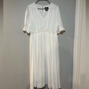 White dress
